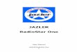 JAZLER RadioStar One · Jingles: They are usually small sound files, referring to the radio station’s identity. They may be compiled with music or with simple voice announcements