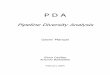 Pipeline Diversity Analysispda.uab.cat/pda2/PDAUsersManual.pdf · Users’ Manual PDA - Pipeline Diversity Analysis 3 1. Introduction to PDA PDA, "Pipeline Diversity Analysis", is
