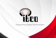Empowering Digital Transformation - ITCO · Elastix, Grandstream para telefonía IP, cámaras de circuito cerrado y monitoreo a distancia CCTV, instalación y mantenimiento de servidores,