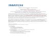 Match Participation Agreement For Applicants and Programs ...€¦ · For the 2015 Main Residency Match ... 7.2 Participation: Programs 7.3 Match Week Communications 8.0 Match Violations