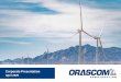 Corporate Presentation - Orascom Construction Construct… · Corporate Presentation April 2020 Burullus Combined Cycle Power Plant – Egypt Ras Ghareb Wind Farm - Egypt . Highlights