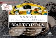 XXXVIII - Valtopina · 2018-11-15 · SABATO 17 NOVEMBRE IMPIANTI SPORTIVI Ore 10.30 / presso tensostruttura Firma protocollo d’intesa sulla valorizzazione del tartufo Ore 12.00