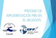 PROCESO DE IMPLEMENTACION PBN EL SALVADOR....llegadas. salidas. columna1. tipos de aeronaves. airbus/9 35% . e190/ 6 23% . atr`s/ 5 19% . boeing/4 15% . otros/ 2 8% . llegadas rnav