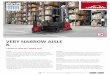 VERY NARROW AISLE K · 2020-07-14 · VERY NARROW AISLE K Safety The K truck has various systems to offer safe operations for the driver as well as for its environment. The personal
