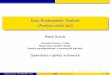 Data Envelopment Analysis (Analýza obalu dat)artax.karlin.mff.cuni.cz/~branm1am/download/Branda_DEA_2015.pdf · Handbook on data envelopment analysis, Springer, New York. Tone, K