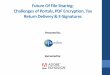 Future Of File Sharing: Challenges of Portals, PDF Encryption, Tax ... · • None provide workflow automation for tax and accounting seasonal documents ; E-Sign Documents Form 8879