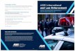 Scholarships and More ASIS International and Law Enforcement · 2020-07-14 · ASIS Military/Law Enforcement Appreciation Day Held annually at Global Security Exchange (GSX) (Formerly