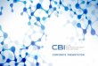 Corporate Presentation - CBI Clinical Regulatory Financial Business Cognitive deficits in Schizophrenia