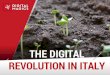 THE DIGITAL REVOLUTION IN ITALY · ACCENTURE’S REPORT 'DIGITAL DISRUPTION: THE GROWTH MULTIPLIER' –WORLD ECONOMIC FORUM IN DAVOS, JANUARY 2016 For Italy, a decisive boost to the