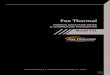 Model FT1 Instruction Manual - Fox Thermal · Fox Thermal FT1 Manuals: • Fox Thermal FT1 View™ Manual All Fox Thermal Manuals and software available in English only. 2 Model FT1