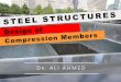 DR. ALI AHMED · ALI AHMED. 2 Teacher: Dr. Ali Ahmed Book by: Prof. Dr. Zahid Ahmed SIDDIQUE CHAPTER # 3 DESIGN OF COMPRESSION MEMBERS 3/3 Department of Civil Engineering ... Turn