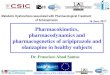 Pharmacokinetics, pharmacodynamics and pharmacogenetics of ... Pharmacokinetics, pharmacodynamics and