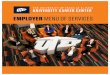 EMPLOYER MENU OF SERVICES - UTEP...EMPLOYER MENU OF SERVICES STAFFING • List your positions in Job Mine*. Hire staff members from the thousands of eager UTEP students in a wide variety