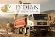 TSX:LYD - Lydian International Limited · presentation are based upon what management believes to be reasonable assumptions, these risks, uncertainties, assumptions and other factors