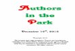Authors in the Park€¦ · Table of Contents Introduction - 1 Janet Beasley - 2 Jean E. Lane - 15 Amy I. Long - 26 Mark Miller - 36 Theresa Oliver - 51