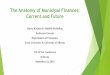 The Anatomy of Municipal Finances: What, Why, and …...Common arguments for: Offset distortions that may be created by the property tax. Could remove some of the property tax burden