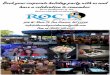 Book your corporate holiday party with us and have a ...therocksportsbarandgrille.com/.../02/Holiday-Party... · Book your corporate holiday party with us and have a celebration to