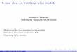 A new view on fractional L evy modelsambitprocesses.au.dk/fileadmin/pdfs/ambit/Woerner.pdf · logo1 A new view on fractional L evy models Jeannette Woerner Technische Universit at