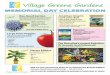MEMORIAL DAY CELEBRATION - villagegreene · 2015-05-20 · MEMORIAL DAY CELEBRATION Sale starts today and ends 5-31-15 These plants work hard, ﬂ ower often, and attract bees and