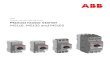 MS116, MS132 and MS165 ABB is a pioneering technology leader in electrification products, robotics and