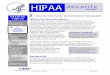 HIPAA Security Series #2 - Administrative Safeguards · 2020-03-16 · security controls already in place, an accurate and thorough risk analysis, and a series of documented solutions