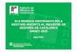 Agència de Residus de Catalunya - MEMÒRIA GESTORS 2013 …estadistiques.arc.cat/ARC/estadistiques/memoria_gestors... · 2016-07-15 · L’anàlisi de la informació aportada pels