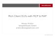 Rich Client GUI's with RCP & RAPwiki.eclipse.org/.../2009BankingDayLondon_RichClientGUIs.pdf · 2009-02-18 · Build Rich Client GUI's with RCP & RAP Available Rich Client Technologies: