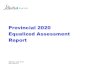 Provincial 2020 Equalized Assessment Report€¦ · Provincial 2020 Equalized Assessment Report ISBN 978-1-4601-4612-5 ISSN 2368-657X