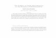 The Politics of Trade Liberalization in the Presence of FDI Incentives · FDI subsidy and trade protection, the positive income e¤ects derived from trade pro-tectionexceedthose derivedfrom
