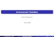 Instrumental Variables - WordPress.com · This is known as the Instrumental Variables / IV method. Yona Rubinstein (LSE) Instrumental Variables 07/16 9 / 31. Summarizing So far we