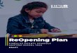 ReOpening Plan · 2020-07-15 · The sharing of instructional materials or manipulatives (e.g. pencils, supplies, center activities, etc.) will be minimized and shared items will