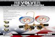 REVOLVER - JB Industries Manifold Flyer.pdf · JB INDUSTRIES 800.323.0811 JBIND.COM SALES@JBIND.COM Four internal metering ball valves adjust to do finite openings for liquid charging