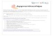 earn a wage whilst learning. An apprenticeship combines ... · This site offers apprenticeship and traineeship matching with employers and some education ... Remember that with some