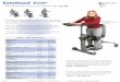 EasyStand Evolv Stander Brochure - AbleTrader.comA nH- f r am e otl wsh dk p i g awy i th mnl fg, p rov de transfers. Page 11 #PNG50034 Accessories Mounting Bracket Required for attaching