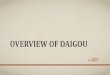 OVERVIEW OF DAIGOUBaby/children use mother-self ... •Training about products •Discount on 11.11. FUTURE OF DAIGOU •Chinese governments may slow down Daigou for protection of