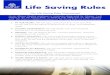 Our Life Saving Rules Commitment - Alliance Pipeline 2017-10-03¢  Life Saving Rules FIT FOR WORK: We
