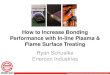 How to Increase Bonding Performance with In-line …media.mycrowdwisdom.com.s3.amazonaws.com/asc/2017 Annual...Increase Bonding Performance with Plasma & Flame Surface Treating Agenda