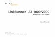 LinkRunner AT 1000/2000 · 2013-10-17 · The Fluke Networks Knowledge Base gives answers to common questions about Fluke Networks products and includes information on technology