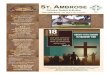 Saint Ambrose Catholic ChurchJul 09, 2015  · Page 4 St Ambrose Catholic Church September 18, 2016 PARISH ORGANIZATIONS ADORATION OF THE BLESSED SACRAMENT & PRAYERS FOR THE SICK—