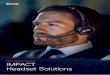 EPOS Business Solutions IMPACT Headset Solutions...free, flexible and secure tool that manages your audio devices and analyzes their use. Get the latest firmware updates on your terms,