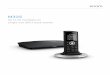 Up to 20 handsets on single-cell DECT base station...· 75 hours standby and 7 hours talktime Comprised of the M300 base station and one M25 handset, this single-cell DECT package