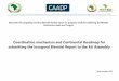 Coordination mechanism and Continental Roadmap for ... · Agreements on this Coordination mechanism and Continental Roadmap for submitting the Inaugural Biennial Report to the AU