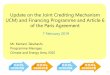 Update on the Joint Crediting Mechanism (JCM) and ...jcm.ekon.go.id/en/uploads/files/Document JCM... · (Addis Ababa) Kenya Jun. 12,2013 (Nairobi) Maldives Jun. 29, 2013 (Okinawa)