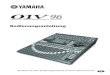 Bedienungsanleitung - Yamaha Corporation · • Explanation of Graphical Symbols ... •Achten Sie darauf, dass das Netzkabel weder beschädigt, noch verdreht, gedehnt, erhitzt oder