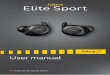 Jabra Elite Sportcontent.etilize.com/User-Manual/1037706946.pdf · 9. ENGLISH. Jabra Elite Sport. 3.1 Changing EarGels . For the optimal audio experience, try each of the different