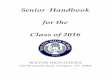 SeniorHandbook’ forthe’’ Classof2016’boltoncollegeandcareer.weebly.com/.../59007161/bolton_sr_handboo… · _____Take the ACT in Sept., Oct., Dec.(Early dates are used for