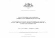AUDITOR-GENERAL SPECIAL REPORT NO 29 COMPETITIVE … · 2018-02-14 · 1999 (No. 7 1999 PARLIAMENT OF TASMANIA AUDITOR-GENERAL SPECIAL REPORT NO 29 COMPETITIVE TENDERING AND CONTRACTING