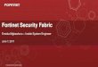 Fortinet Security Fabric - Exclusive Networks USA 2018-02-03¢  FORTINET SECURITY FABRIC DDoS Protection