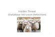 (Database Intrusion Detection)tankl/cs5322/slides/insider6.pdf · Database Intrusion Response • Once intrusion has been detected, how should a database response? • Three main