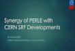 Synergy of PERLE with CERN SRF Developments · A15 phase formation. XRD analysis & Morphology 22 100 nm 100 nm A15 phase confirmed by the presence of Nb 3 Sn characteristic peaks